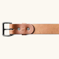 Standard Belt- Cognac/Black Hardware