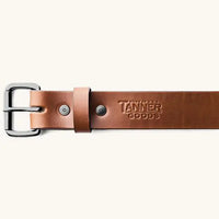 Standard Belt- Cognac/Black Hardware